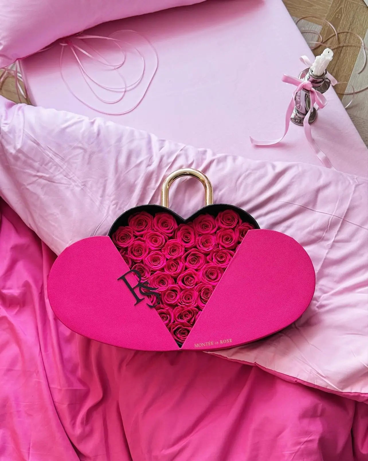 100% Natural Peserved Eternal Forever Fresh Roses In Portable Heart Shape Lo Box Mothers Valentines Day Gifts Wedding Home Decor