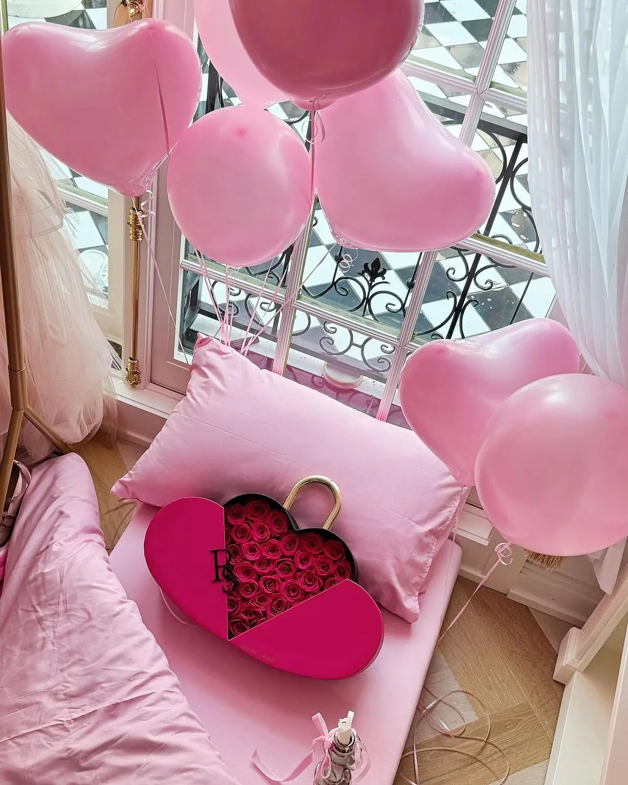 100% Natural Peserved Eternal Forever Fresh Roses In Portable Heart Shape Lo Box Mothers Valentines Day Gifts Wedding Home Decor