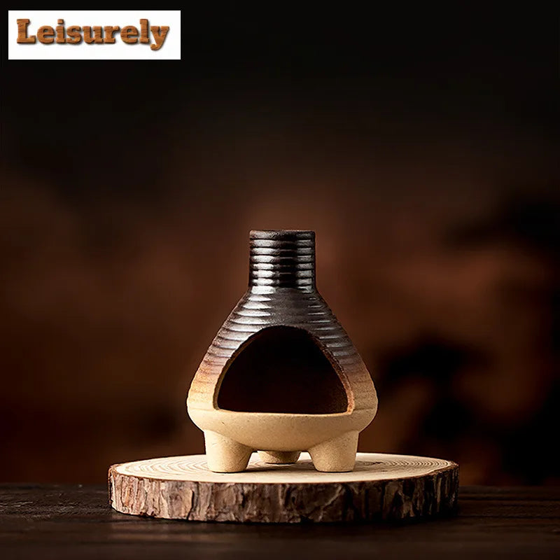 Small Cannon Threaded Incense Holder Mist Smoking Steamers Incense Burners Meditation Smell Distributor Censer Yoga Ornaments