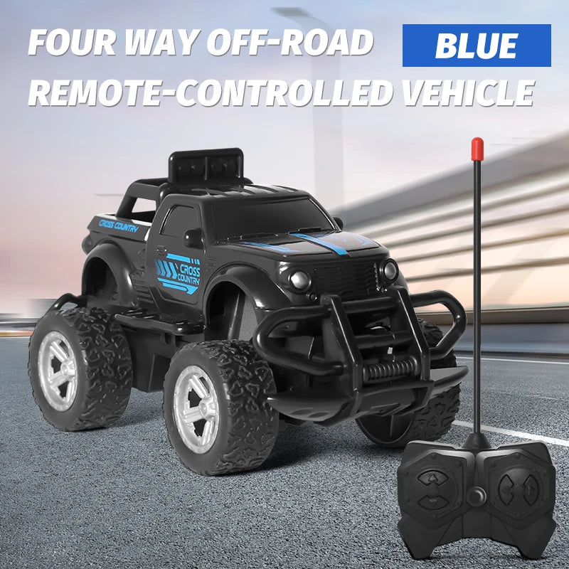 Children's toy remote-controlled off-road vehicle alloy speed four-wheel drive climbing four-wheel drive inertia toy car