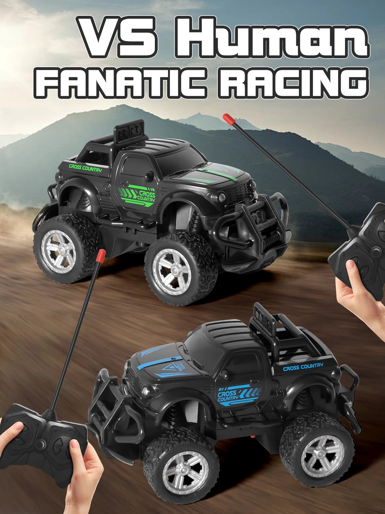 Children's toy remote-controlled off-road vehicle alloy speed four-wheel drive climbing four-wheel drive inertia toy car