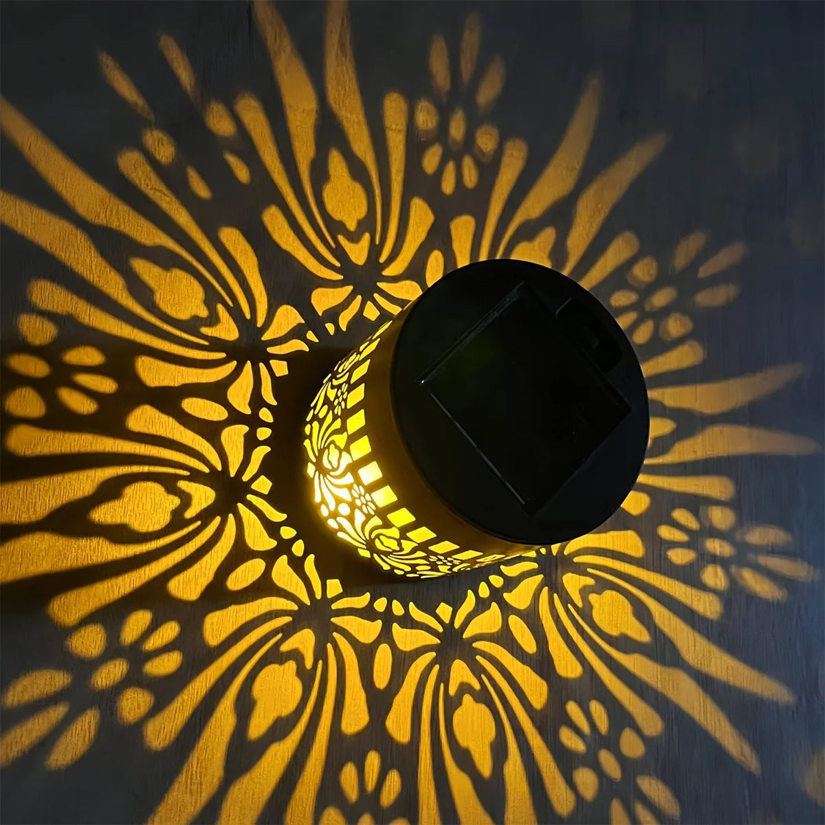 Solar Wall Fence Light Lamp Deck Lights Outdoor Powered Garden Decorative Yard Post Patio Led For Stairs Waterproof Metal Steps