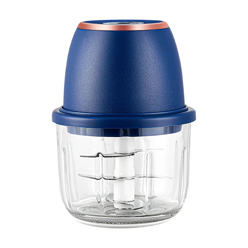 TINSOL 350ML Electric Meat Grinder Food Chopper Garlic Masher USB Multi-Function Vegetable Slicer Blender Kitchen Mixer