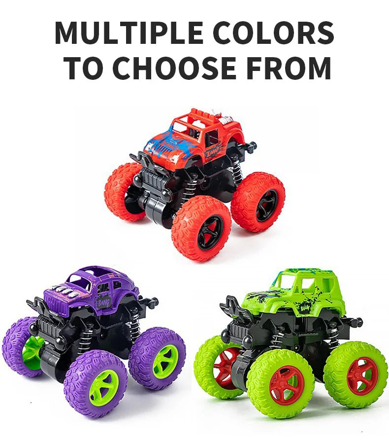 4PCS/2PCS/1PC Inertial off-road vehicle toys - suitable for Halloween, Christmas, boys and girls gifts