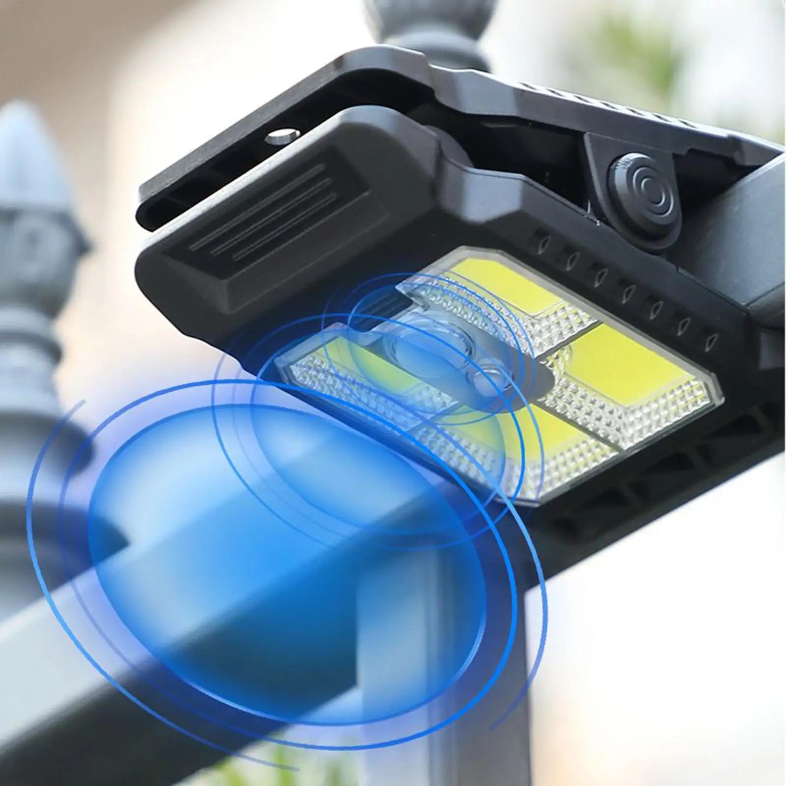 Solar Powered Light Small Solar Lights for Chain Link Fence Motion Sensor Security Lighting Waterproof Small Garden Decor