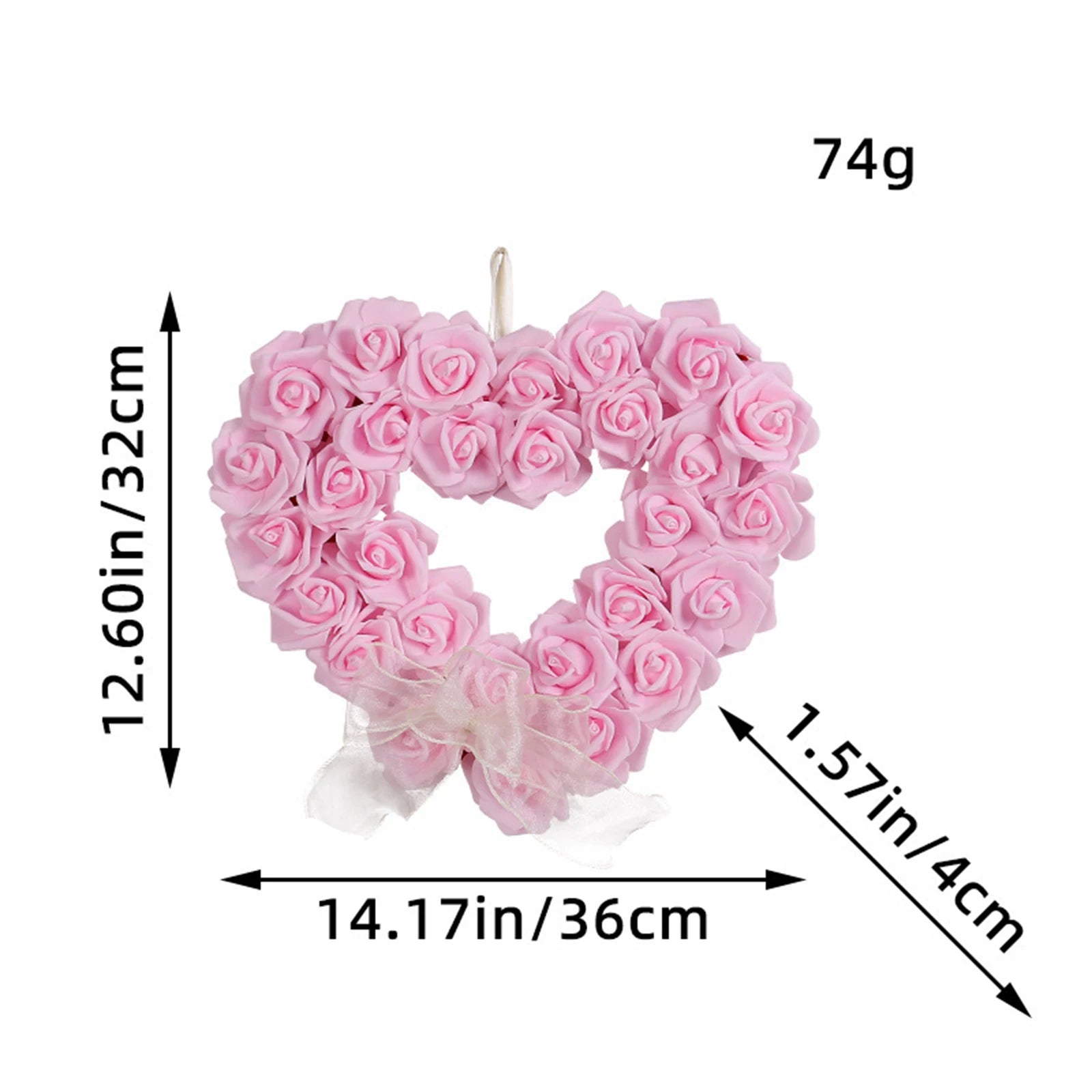 Valentine's Day Rose Heart Rose Flower Valentines Gifts Preserved Roses for Wife Daughter Girlfriend Friend Her Anniversary