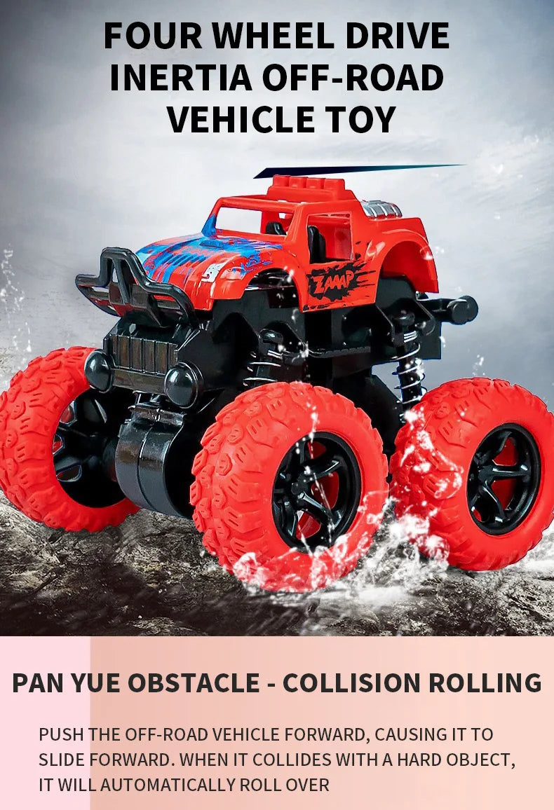 4PCS/2PCS/1PC Inertial off-road vehicle toys - suitable for Halloween, Christmas, boys and girls gifts