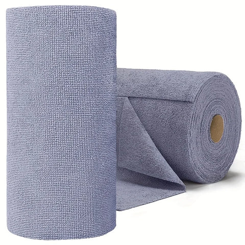 20 Sheets/Roll Microfiber Dishcloth – Multi-Functional Double-Sided Kitchen Cloth, Ideal for Utensil Cleaning, Kitchen Accessory