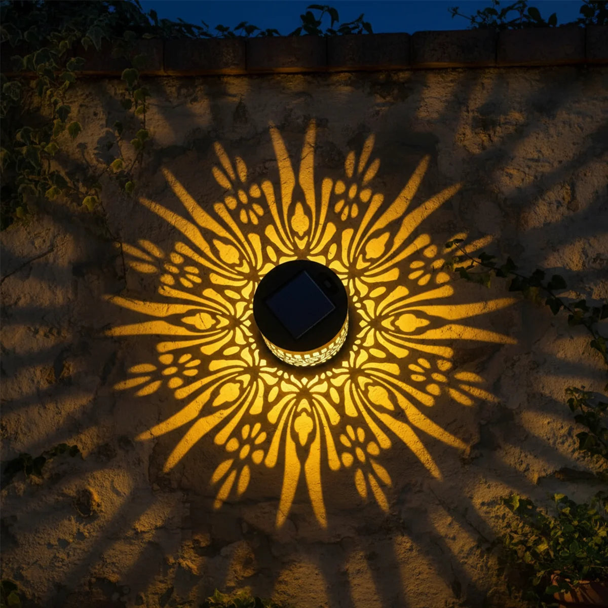 Solar Wall Fence Light Lamp Deck Lights Outdoor Powered Garden Decorative Yard Post Patio Led For Stairs Waterproof Metal Steps