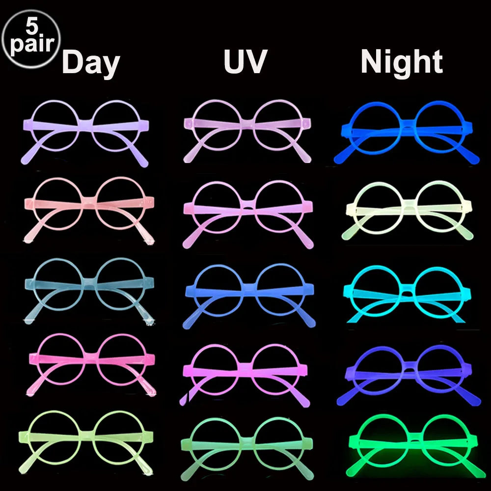 Neon Party Tableware Tablecloths Cups Plates Banner Napkins straws Balloons Neon Glow Birthday Party Decoration Supplies