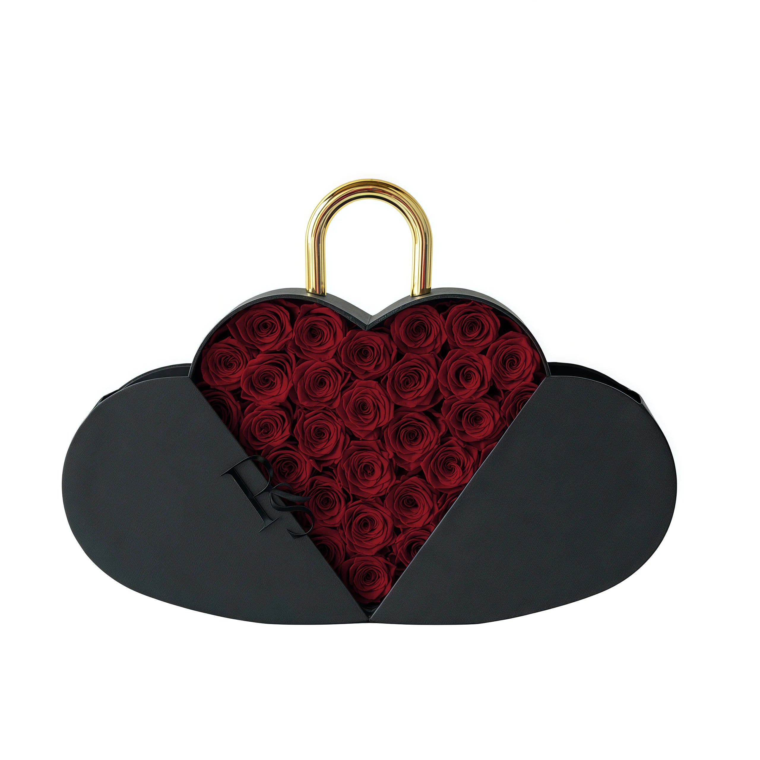 100% Natural Peserved Eternal Forever Fresh Roses In Portable Heart Shape Lo Box Mothers Valentines Day Gifts Wedding Home Decor