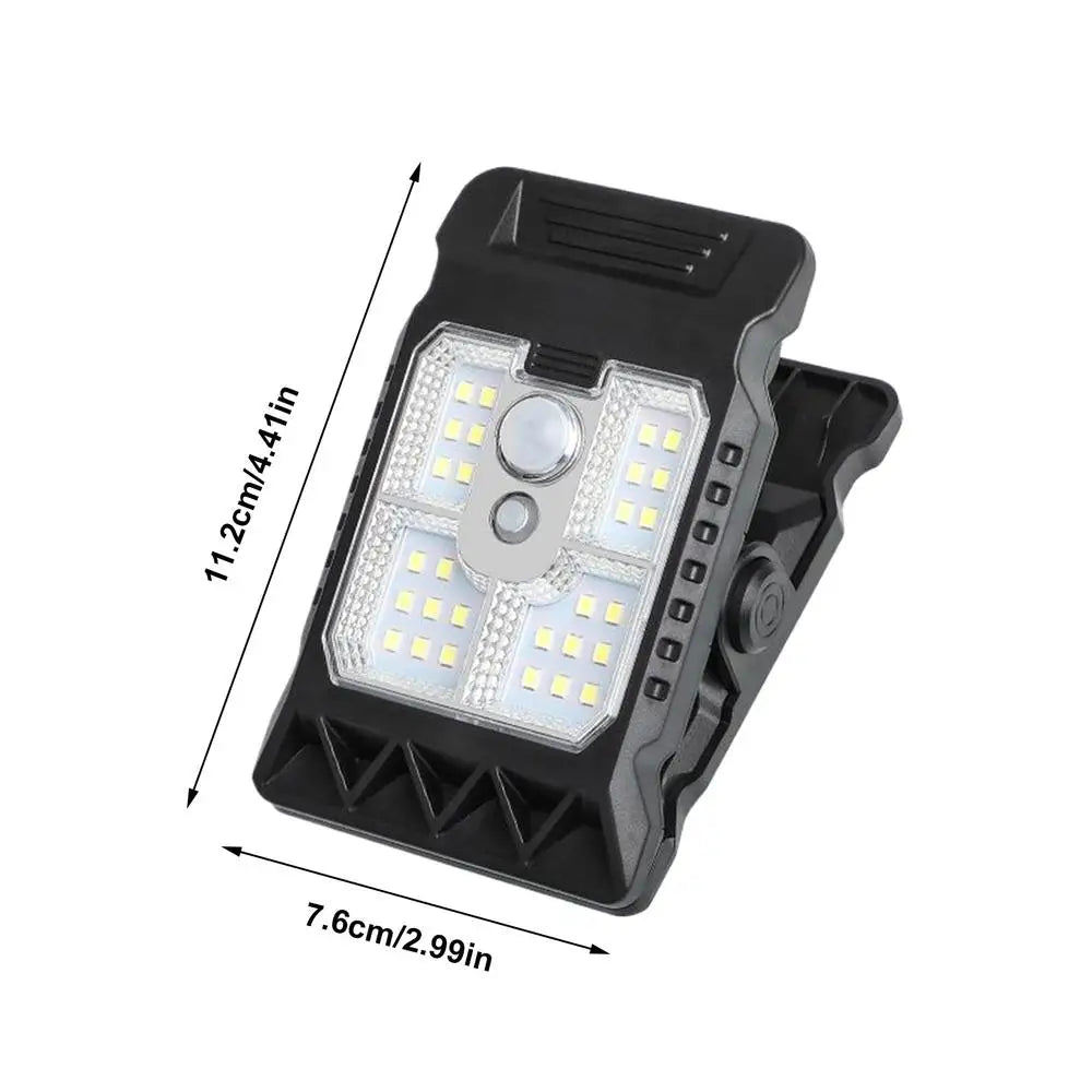 Solar Powered Light Small Solar Lights for Chain Link Fence Motion Sensor Security Lighting Waterproof Small Garden Decor