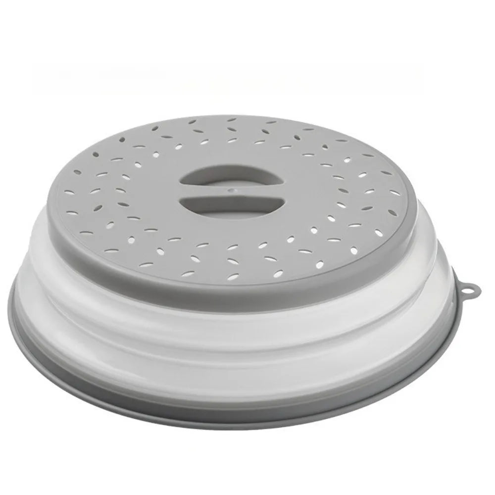 Microwave Splash Guard, Foldable Microwave Cover with Hook and Hole, Splash Guard for Plates and Bowls, Kitchen Tools, BPA Free