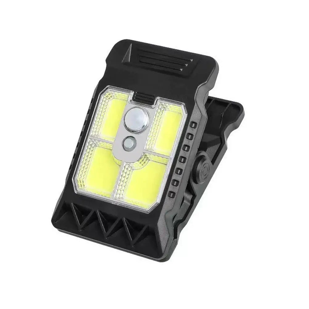 Portable Waterproof Motion Sensor Lamp Outdoor LED Solar Clip Light Household Garden Wall Lights For Yard Fences Balconies
