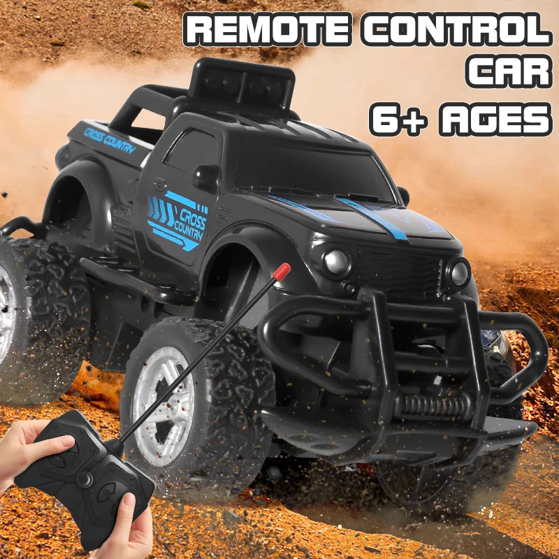Children's toy remote-controlled off-road vehicle alloy speed four-wheel drive climbing four-wheel drive inertia toy car