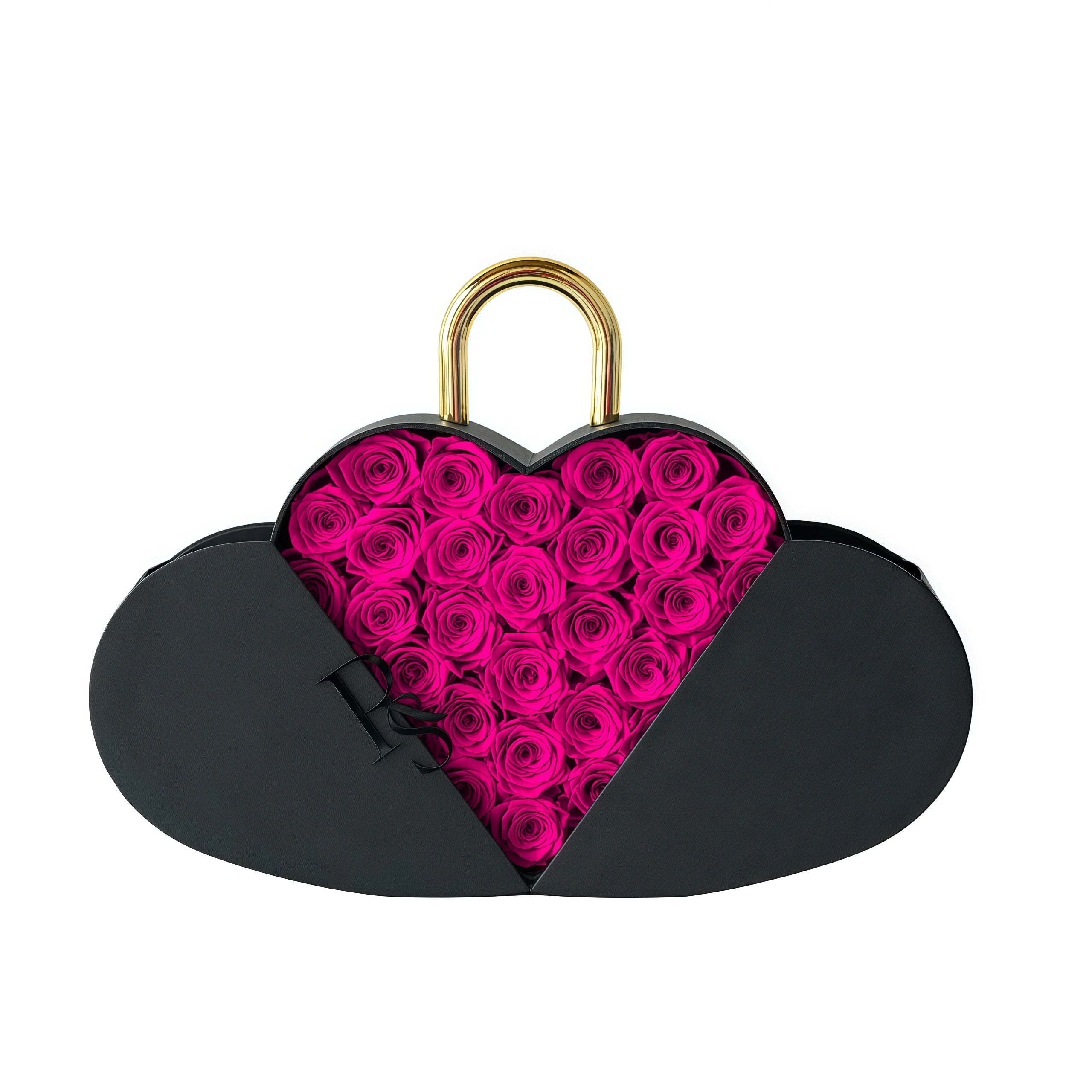 100% Natural Peserved Eternal Forever Fresh Roses In Portable Heart Shape Lo Box Mothers Valentines Day Gifts Wedding Home Decor