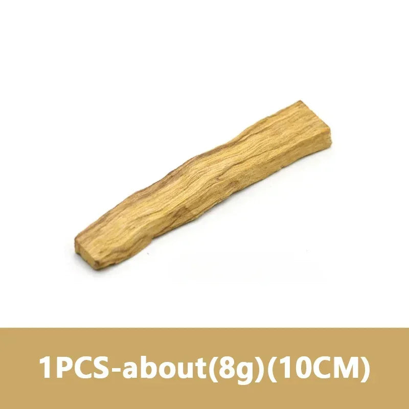 Palo Santo Natural Incense Sticks High Oil Content for Indoor Aromatherapy Refreshing Breath Meditation 10pcs