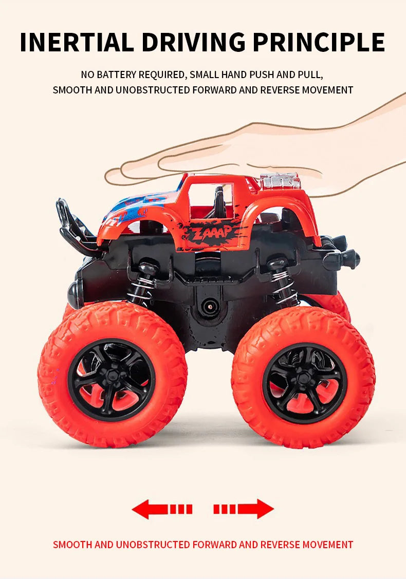 4PCS/2PCS/1PC Inertial off-road vehicle toys - suitable for Halloween, Christmas, boys and girls gifts