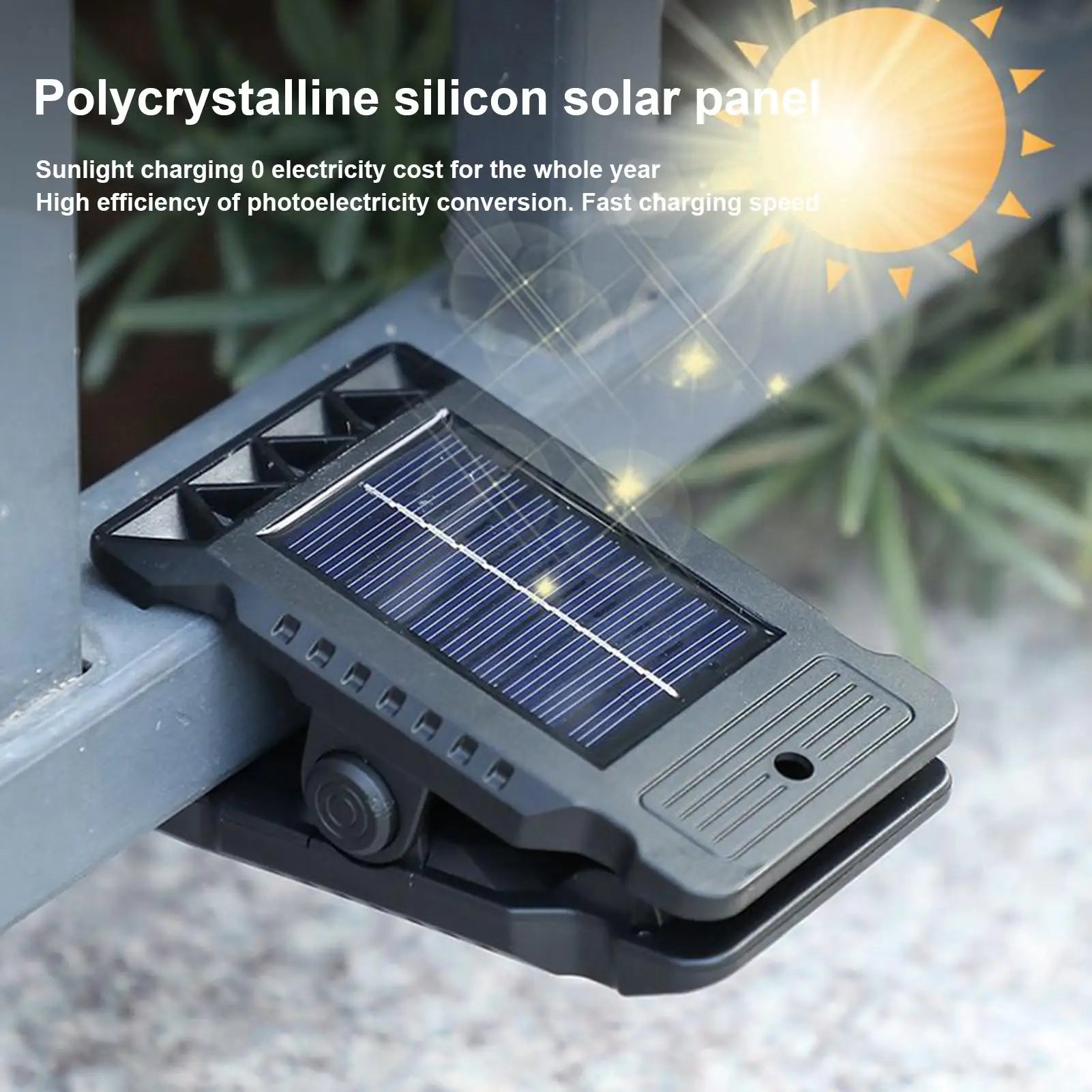 Solar Powered Light Small Solar Lights for Chain Link Fence Motion Sensor Security Lighting Waterproof Small Garden Decor