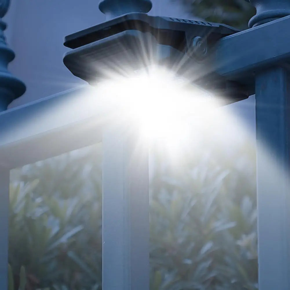 Portable Waterproof Motion Sensor Lamp Outdoor LED Solar Clip Light Household Garden Wall Lights For Yard Fences Balconies