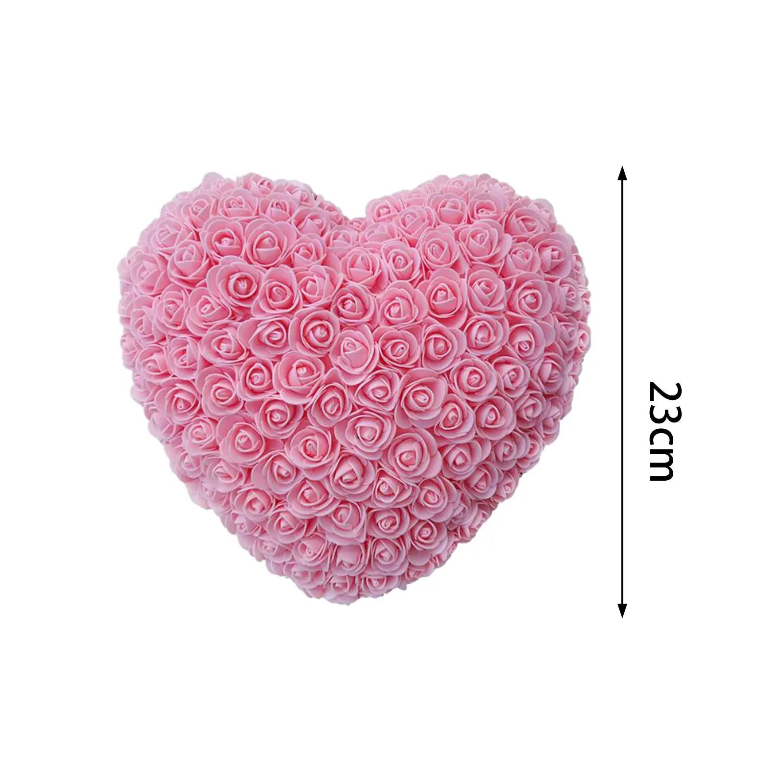 Valentine's Day Rose Heart Rose Flower Valentines Gifts Preserved Roses for Wife Daughter Girlfriend Friend Her Anniversary