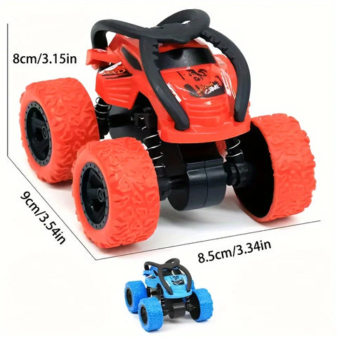 Toy Monster Truck Set for Kids Aged 3 to 6 - Operated Manually, No Batteries Needed - Ideal Gift for Easter And Christmas